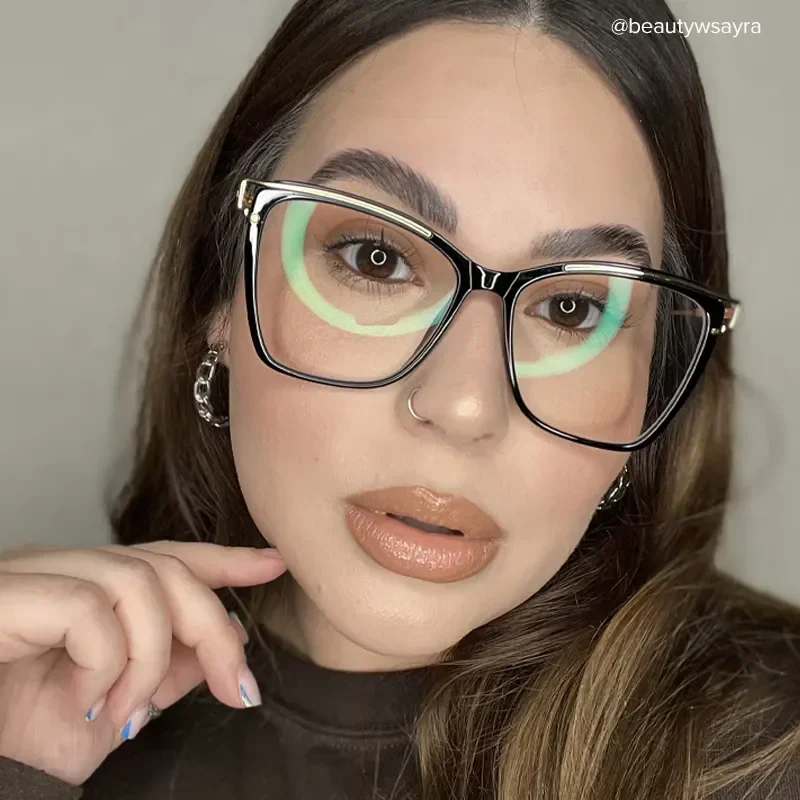 Maggie Black Glasses 4