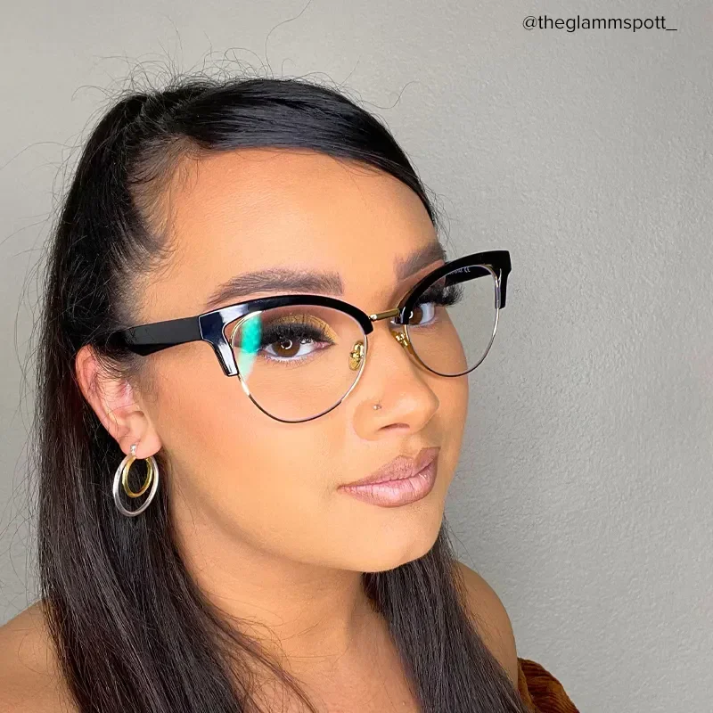 Dalila Black Glasses 4