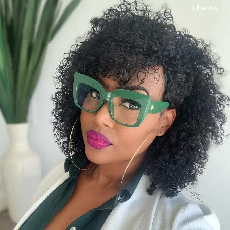 Retro Green Glasses 4