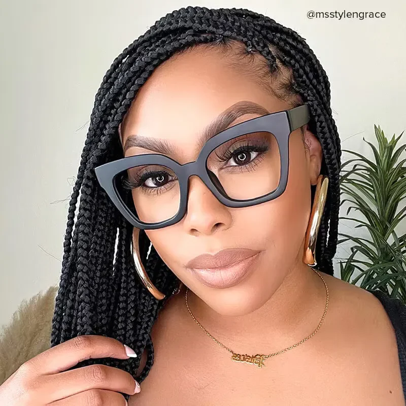 Elektra Black Glasses 4