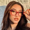 Janina Red Glasses 4