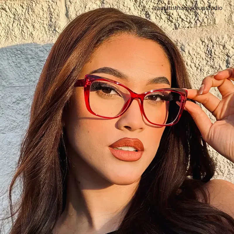 Janina Red Glasses 4