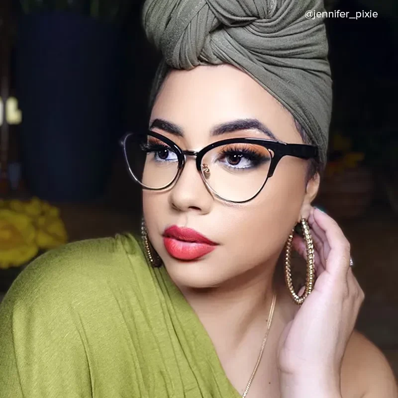 Dalila Black Glasses 5