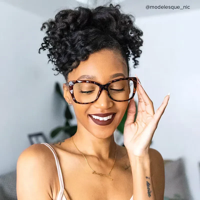 Marguerite Yellow-Tortoise Glasses 4