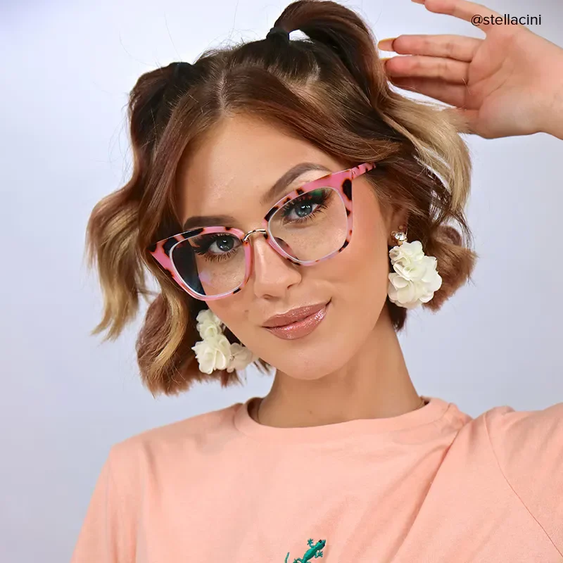 Paulina Pink-Floral Glasses 4
