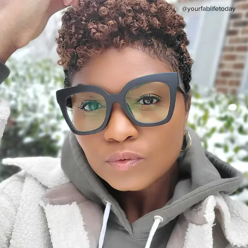 Elektra Black Glasses 6