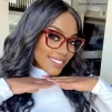 Janina Red Glasses 6