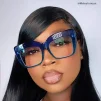 Norene Blue-Green Glasses 5