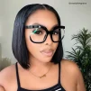 Carmine Black Glasses 7