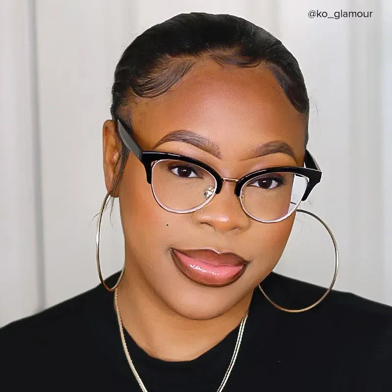Dalila Black Glasses 8