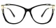 Bessie Black glasses 1