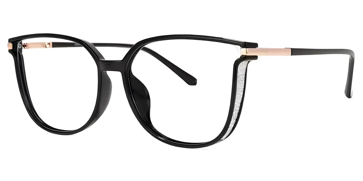 Fredia Black Glasses 1