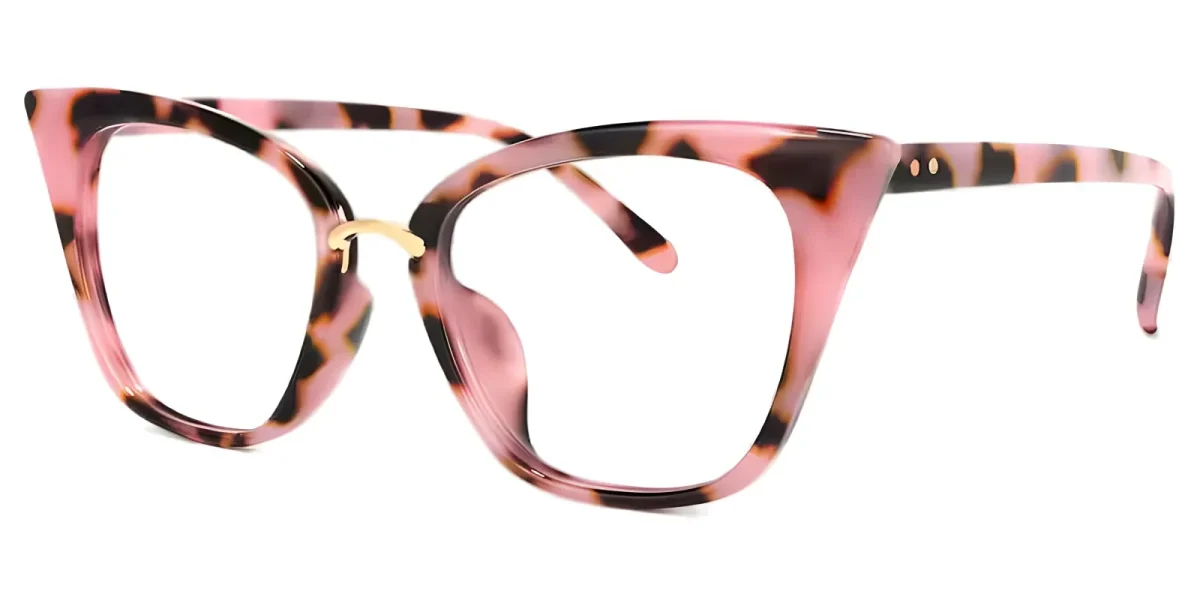 Paulina Pink-Floral Glasses 1