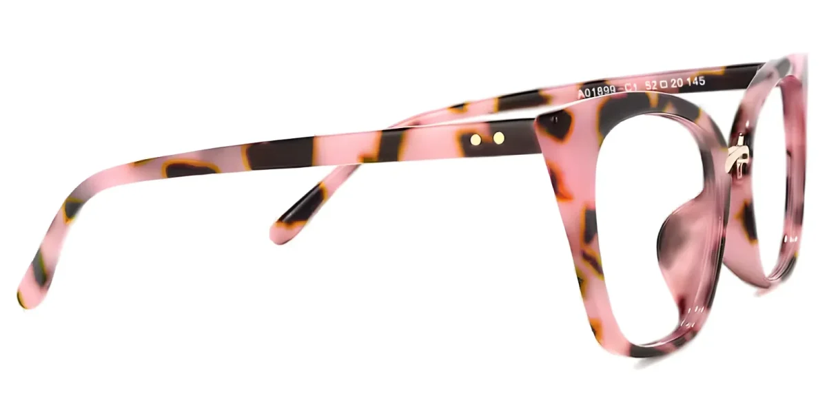 Paulina Pink-Floral Glasses 2