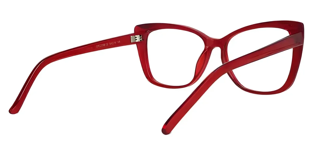 Janina Red Glasses 3