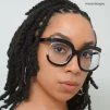 Carmine Black Glasses 9