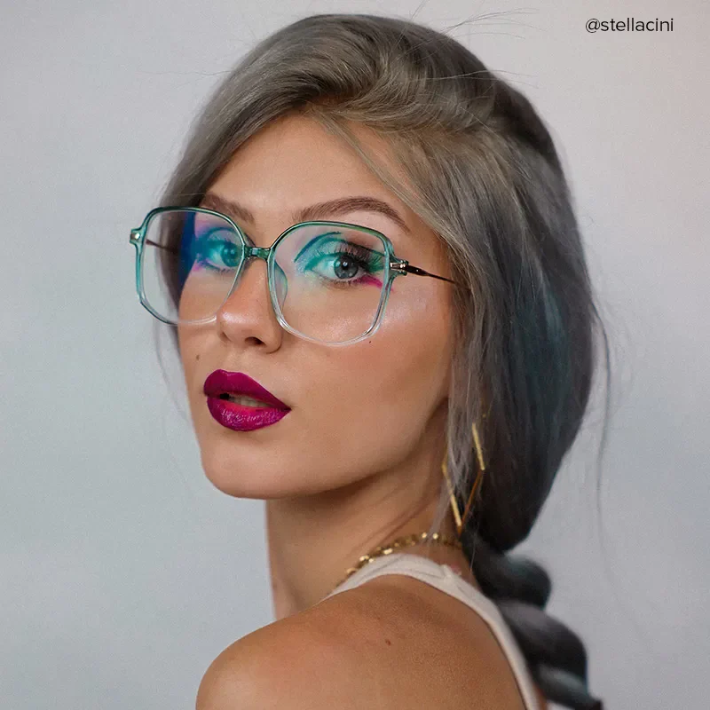 Veromca Green Glasses 9