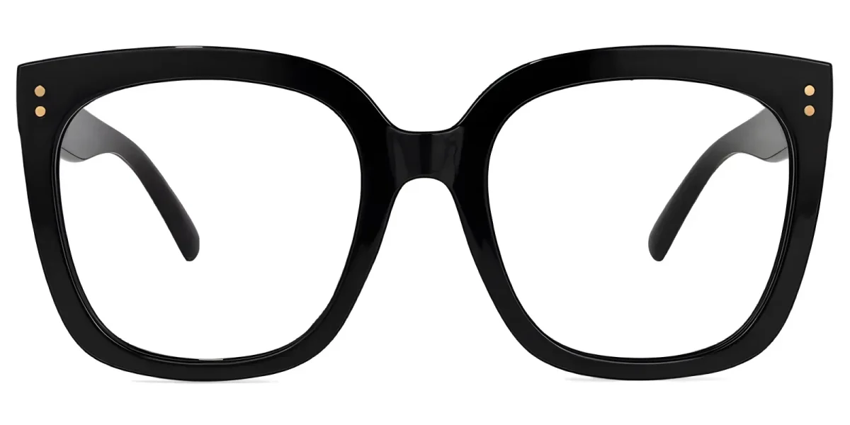 Cassandra Black Glasses 0