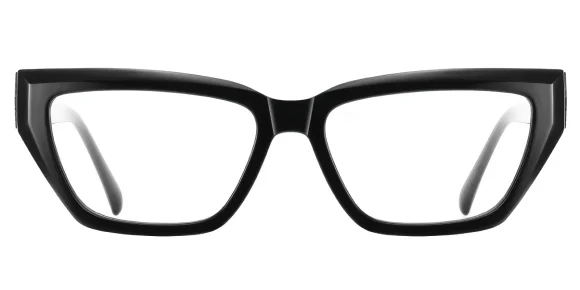PF2155 Black eyeglass frame