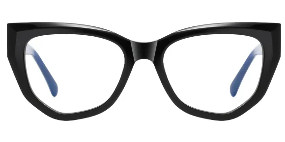 PF2156 Black eyeglass frame