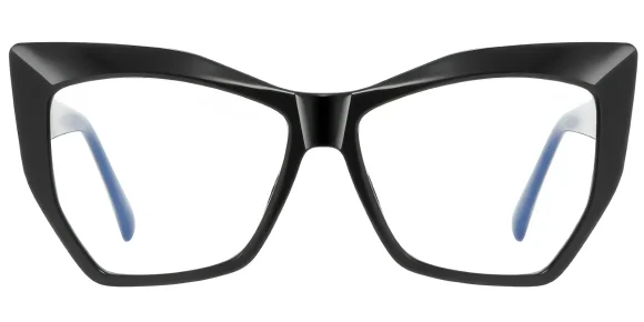 PF2157 Black eyeglass frame