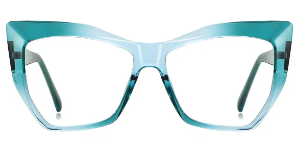 PF2157 Cyan eyeglass frame