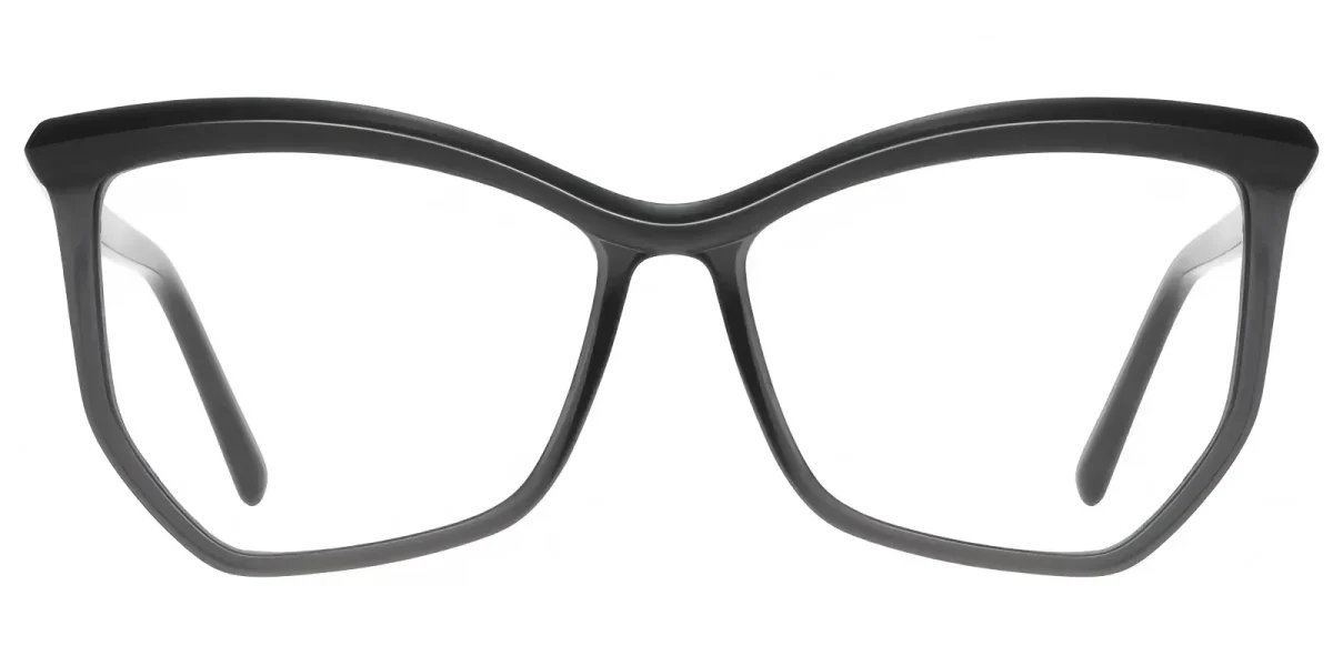 PF2161 Black-Grey Glasses 0