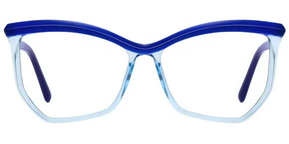 PF2161 Blue eyeglass frame