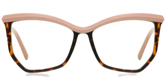 PF2161 Pink-Hawksbill eyeglass frame
