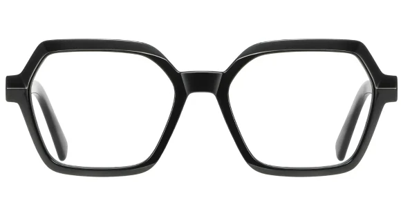 PF2162 Black eyeglass frame