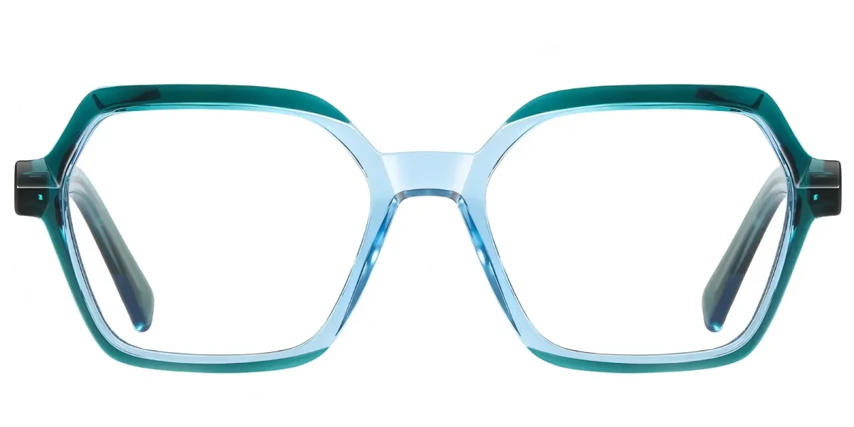 PF2162 Green-Blue Glasses 0