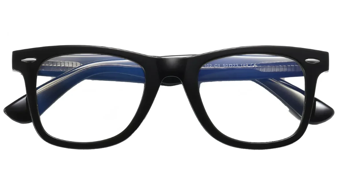 PF2102 Black Glasses 0
