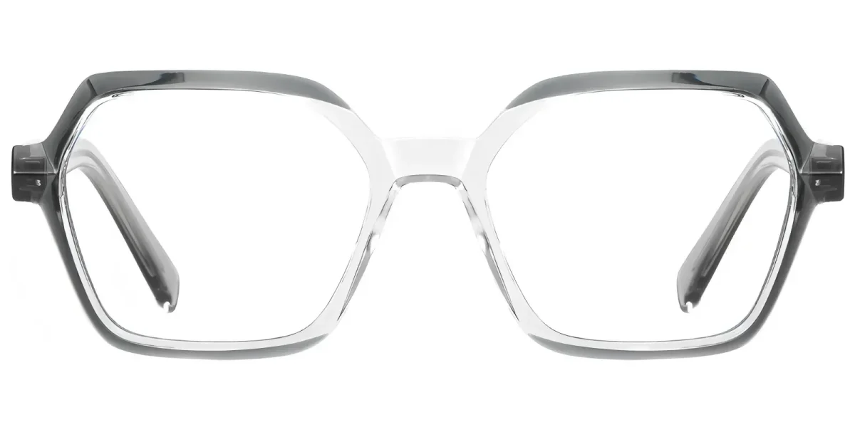 PF2162 Transparent-Grey Glasses 0