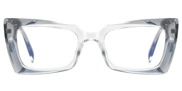 PF2164 Transparent-Gray eyeglass frame