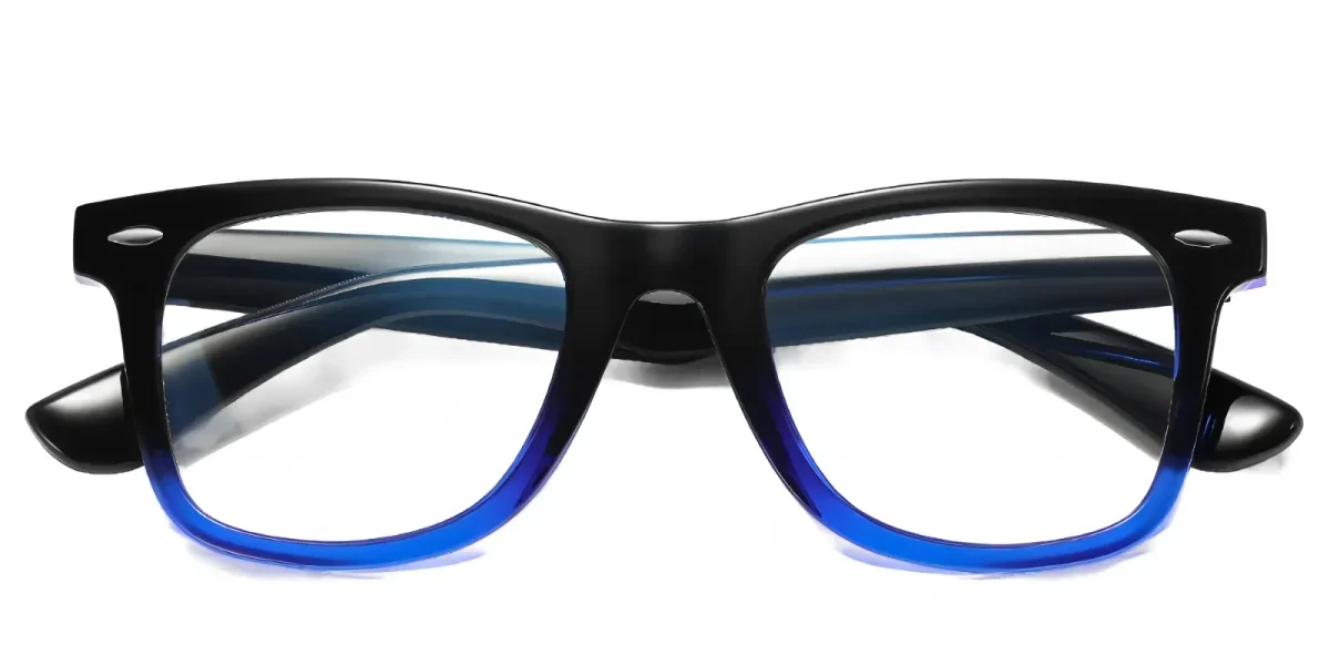 PF2102 Black-Blue Glasses 0