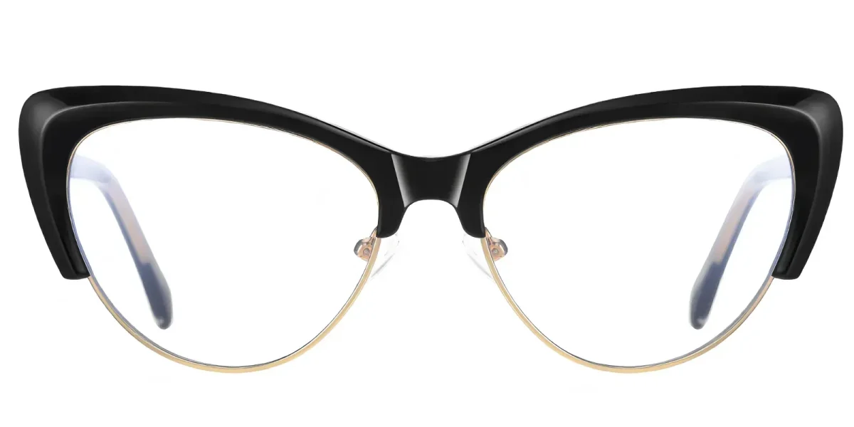 PF2178 Black-Gold Glasses 0