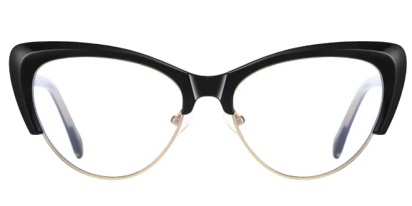 PF2178 Black-Gold eyeglass frame