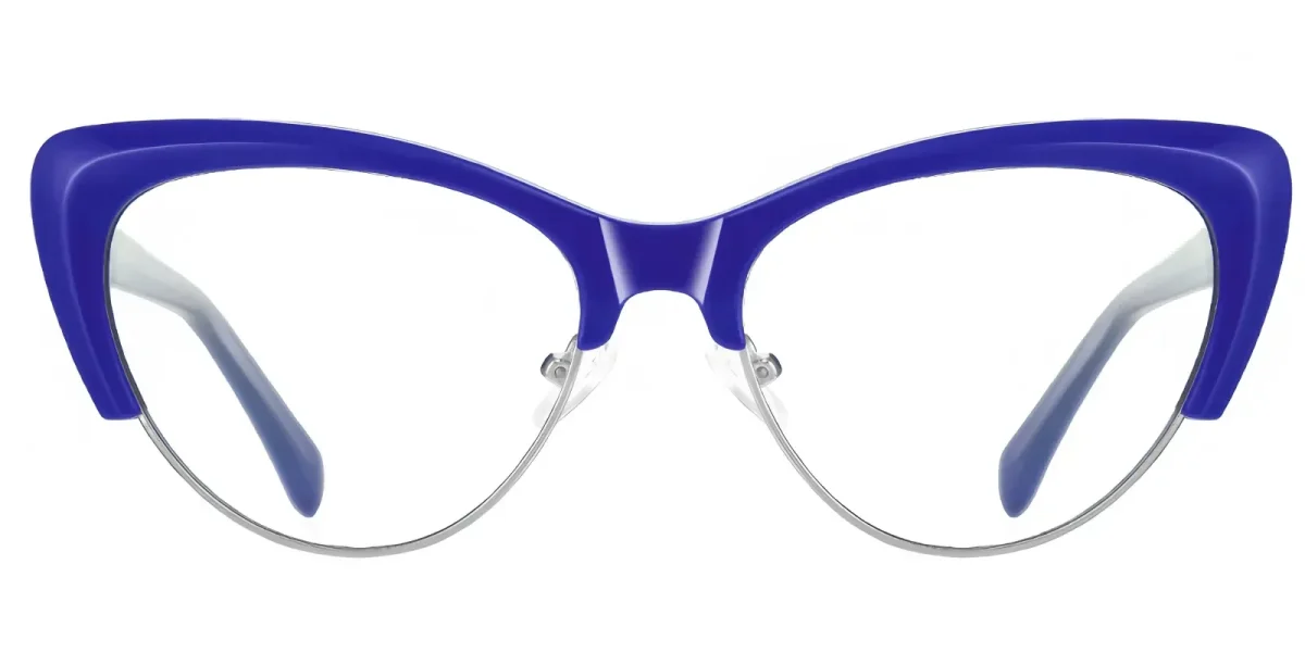 PF2178 Blue-Silver Glasses 0