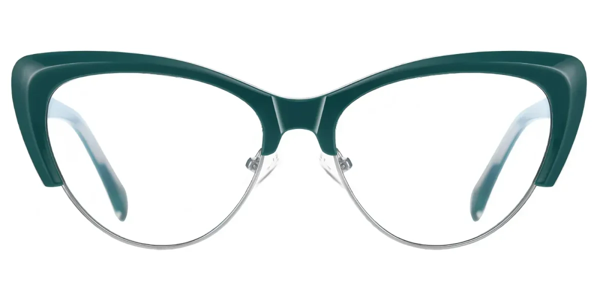 PF2178 Green-Silver Glasses 0