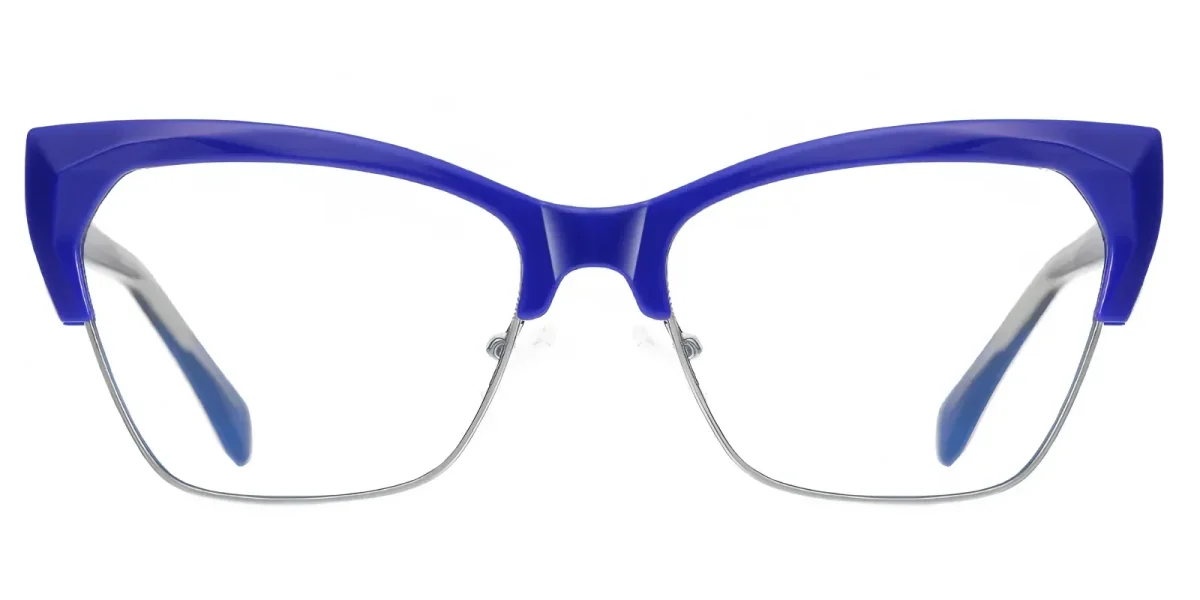 PF2180 Blue-Silver Glasses 0