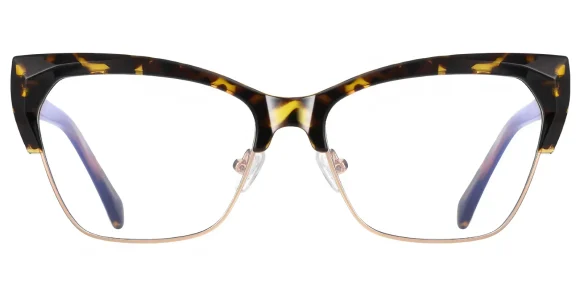 PF2180 Hawksbill-Gold eyeglass frame