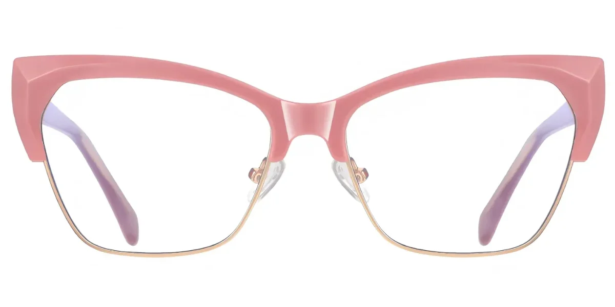 PF2180 Pink-Gold Glasses 0
