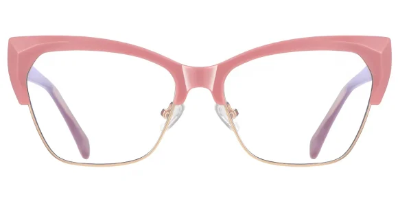 PF2180 Pink-Gold eyeglass frame