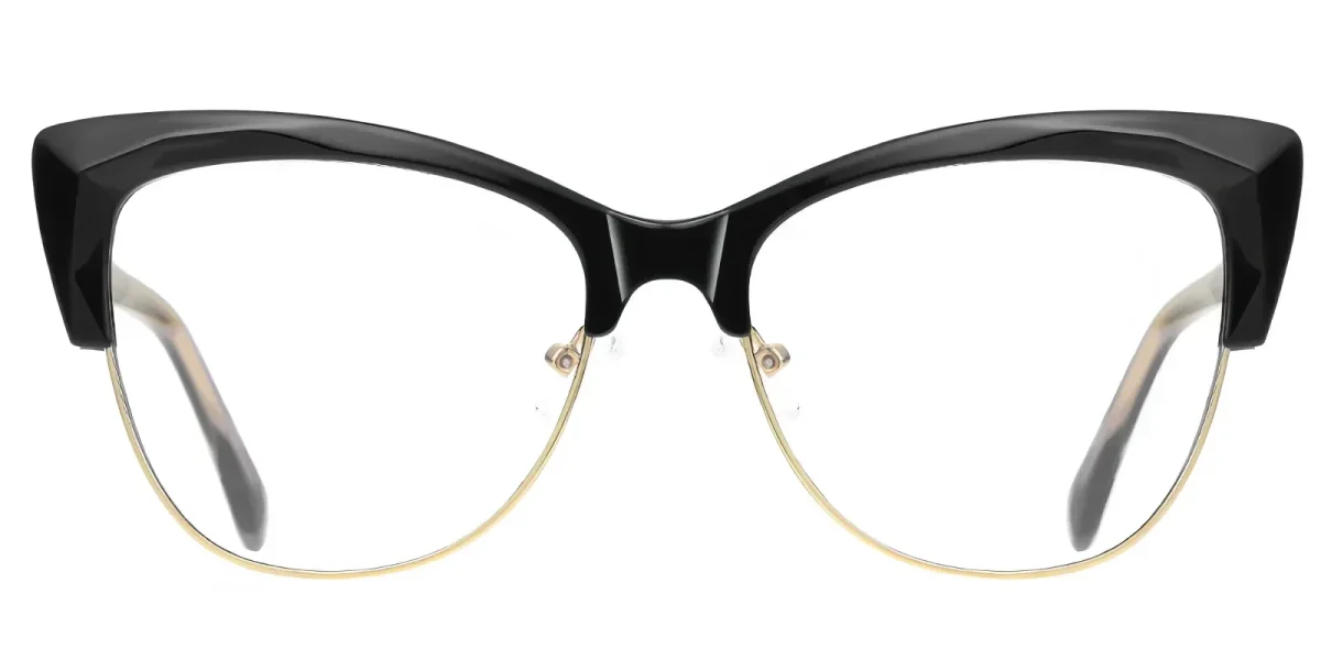 PF2181 Black-Gold Glasses 0