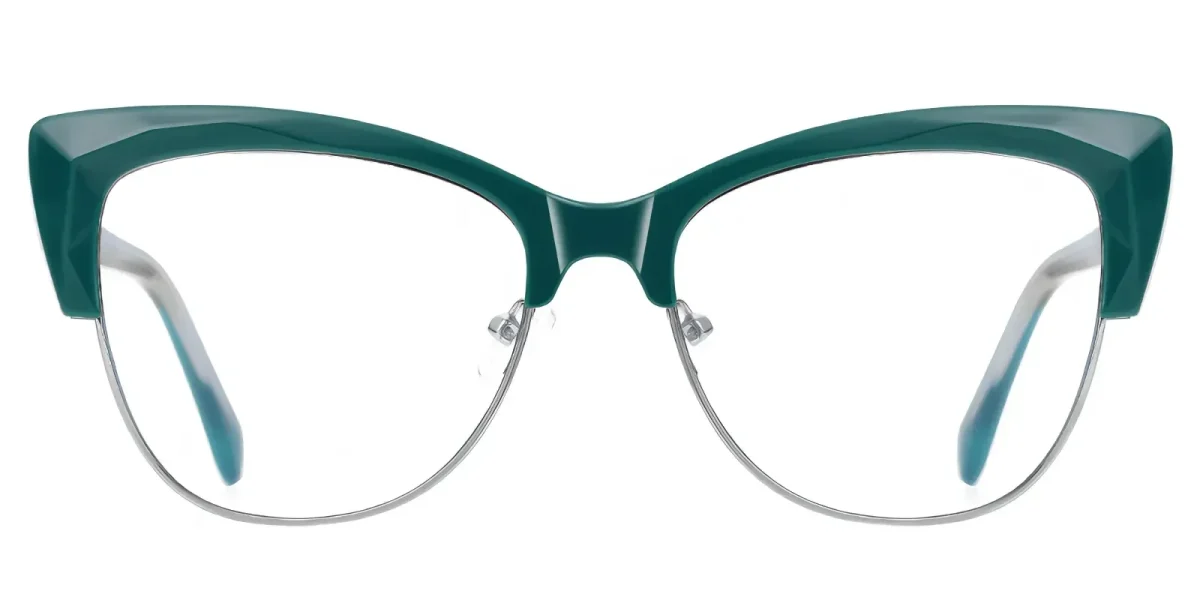 PF2181 Green-Silver Glasses 0
