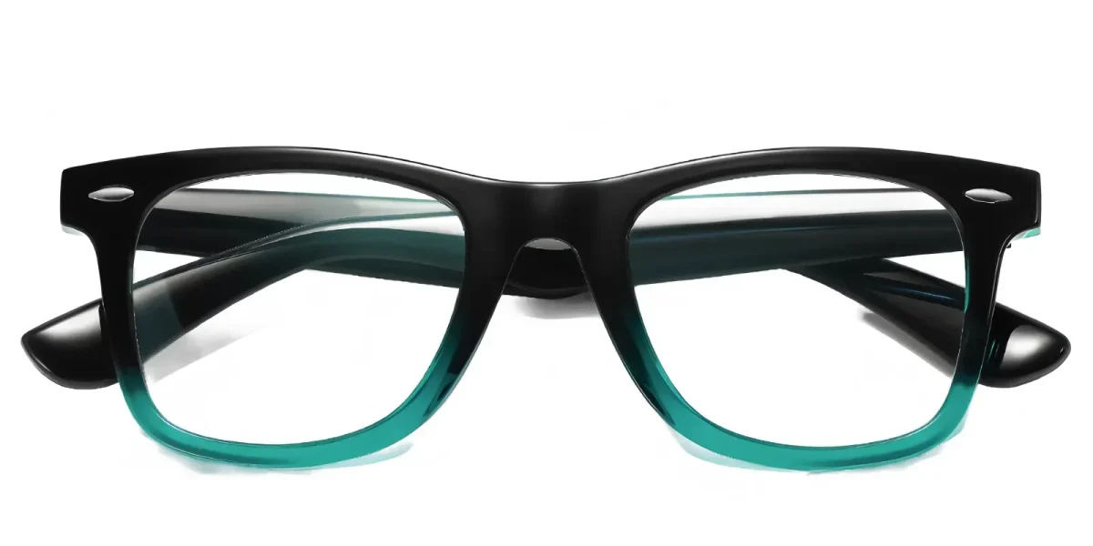 PF2102 Black-Green Glasses 0