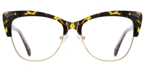 PF2181 Hawksbill-Gold eyeglass frame