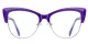 PF2181 Purple-Silver Glasses 0