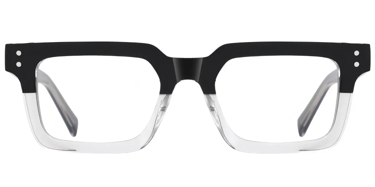 PF2192 Black-Transparent Glasses 0