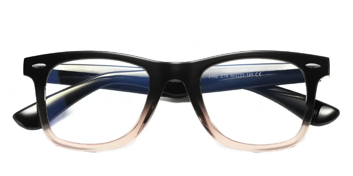 PF2102 Black-Pink Glasses 0